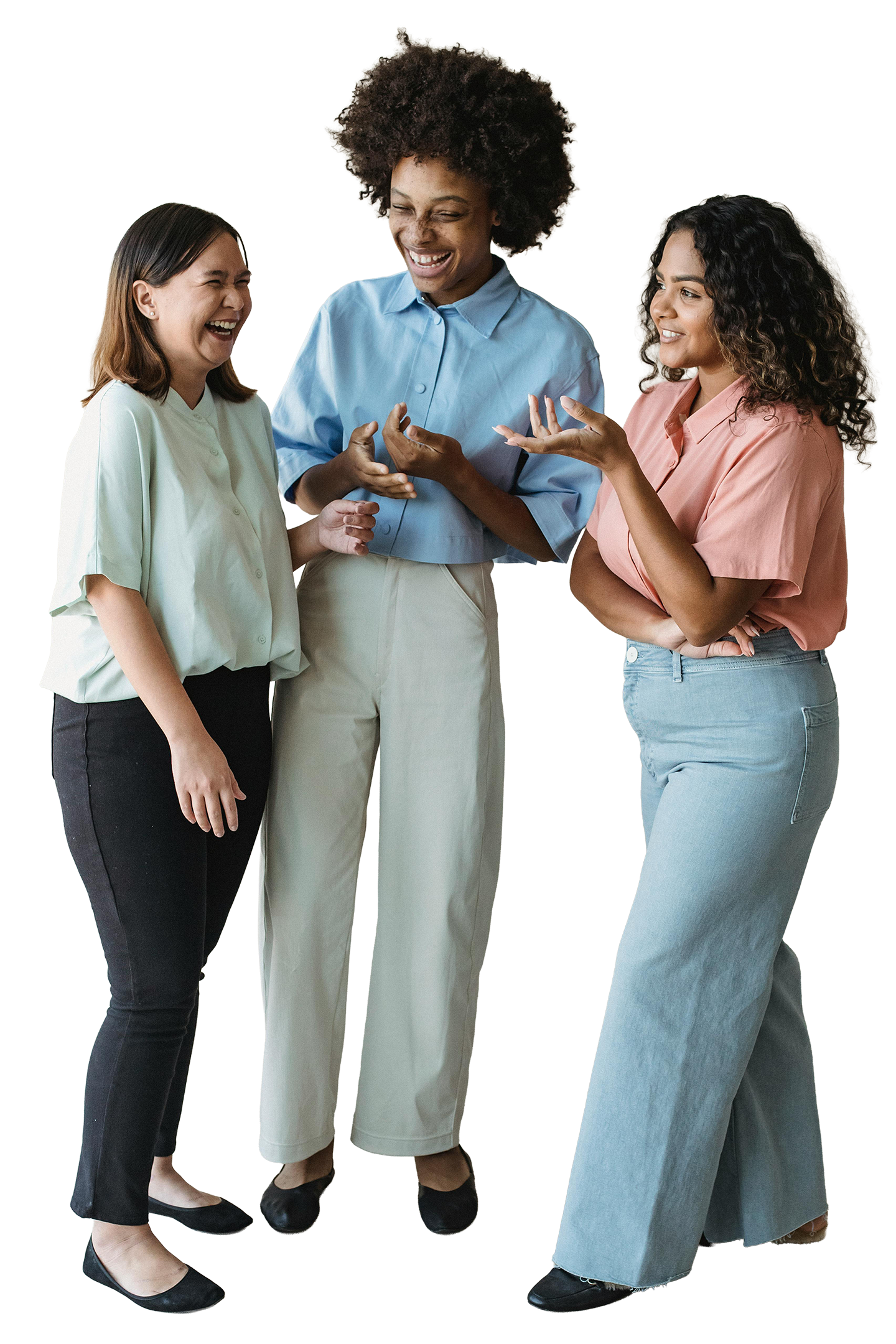 business woman holding a laptop